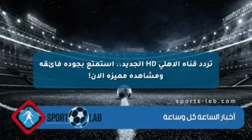 تردد قناة الأهلي HD الجديد.. استمتع بجودة فائقة ومشاهدة مميزة الآن!